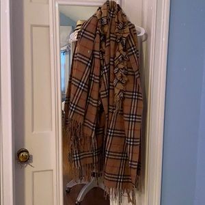 Burberry patterned scarves